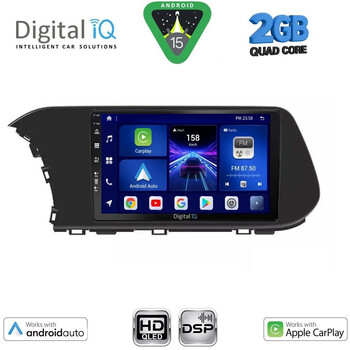 DIGITAL IQ BXC 3220_CPAA (10inc) MULTIMEDIA TABLET for HYUNDAI i20 - BAYON mod. 2021>