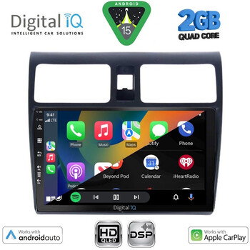 DIGITAL IQ BXC 3684_CPAA (10inc) MULTIMEDIA TABLET for SUZUKI SWIFT mod. 2005-2011