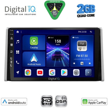 DIGITAL IQ BXC 3734_CPAA (10inc) MULTIMEDIA TABLET for TOYOTA RAV 4 mod. 2019>