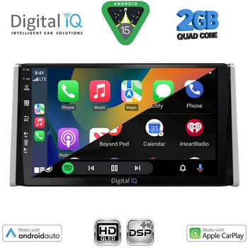 DIGITAL IQ BXC 3734_CPAA (10inc) MULTIMEDIA TABLET for TOYOTA RAV 4 mod. 2019>