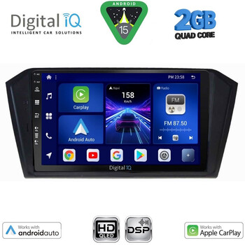 DIGITAL IQ BXC 3750_CPAA (10inc) MULTIMEDIA TABLET for VW PASSAT mod. 2016>
