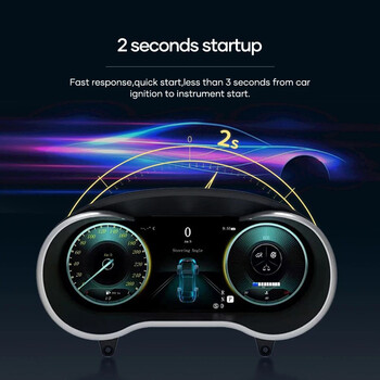 DIGITAL IQ DGU 986_IC (12.3in) MERCEDES C W205 / GLC X253 mod. 2015-2018 DIGITAL DASHBOARD