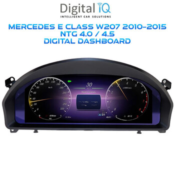 DIGITAL IQ DGU 993_IC (12.3in) MERCEDES E CLASS W207 mod. 2010-2015 (NTG 4.0/4.5) DIGITAL DASHBOARD