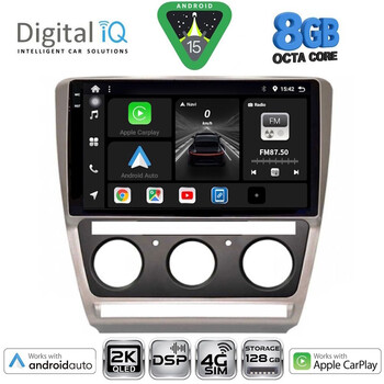 DIGITAL IQ BXF 11595_CPAA (10inc) MULTIMEDIA TABLET for SKODA OCTAVIA 5 mod. 2005-2012