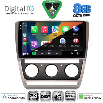 DIGITAL IQ BXF 11595_CPAA (10inc) MULTIMEDIA TABLET for SKODA OCTAVIA 5 mod. 2005-2012