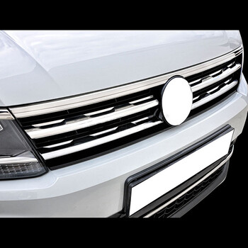 7647180/SD . VW TIGUAN 5D 2016+ ΔΙΑΚΟΣΜΗΤΙΚΕΣ ΓΡΥΛΛΙΕΣ ΜΑΣΚΑΣ ΕΜΠΡΟΣ ΧΡΩΜΙΟΥ - 2 ΤΕΜ.