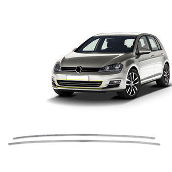 7651190/SD . VW GOLF 7 5D 2013+ ΔΙΑΚΟΣΜΗΤΙΚΑ ΧΡΩΜΙΟΥ ΕΜΠΡΟΣ ΠΡΟΦΥΛΑΚΤΗΡΑ 5ΤΕΜ.