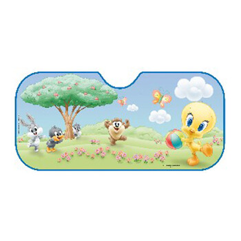 21222/OTO . ΗΛΙΟΠΡΟΣΤΑΣΙΑ ΕΣΩΤΕΡΙΚΗ ΠΑΡΜΠΡΙΖ BABY TWEETY ΚΑΙ FRIENDS (60 Χ 130)