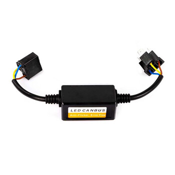 LSCANBUSH4/MT . ΑΝΤΙΣΤΑΣΗ CANCELLER CANBUS ΓΙΑ ΛΑΜΠΕΣ H4 LED SET ΜΕ ΚΑΛΩΔΙΟ 320 mm M-TECH - 1 ΤΕΜ.
