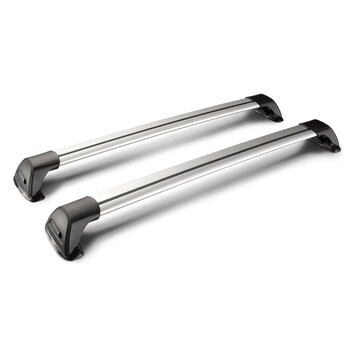 Y8050197 . ΜΠΑΡΕΣ ΟΡΟΦΗΣ ΑΛΟΥΜΙΝΙΟΥ WHISPBAR FLUSH MIXED YAKIMA 105+110 cm (ΑΣΗΜΙ ΧΡΩΜΑ/ΜΕ ΚΛΕΙΔΑΡΙΕΣ) ΓΙΑ ΟΛΕΣ ΤΙΣ ΟΡΟΦΕΣ - 2 ΤΕΜ.