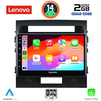 LENOVO LVD 2724_CPA (10inc) MULTIMEDIA TABLET for TOYOTA LAND CRUISER mod. 2008-2015