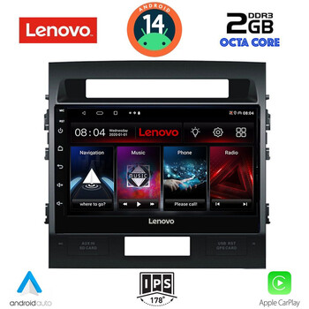 LENOVO LVF 5724_CPA (10inc) MULTIMEDIA TABLET for TOYOTA LAND CRUISER mod. 2008-2015