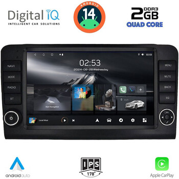 DIGITAL IQ RSB 1416_CPA (9inc) MULTIMEDIA TABLET for MERCEDES ML (W164) – GL (X164) mod. 2005-2011