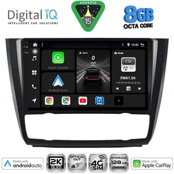 DIGITAL IQ BXK 20040_CPAA CLIMA (9inc) MULTIMEDIA TABLET for BMW S.1  E81-82-87-88 mod. 2004-2013