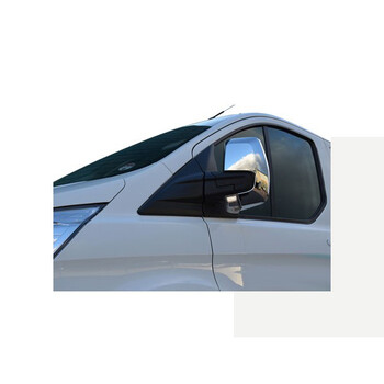 ΚΚ.2624111/OM . FORD TRANSIT TOURNEO / CUSTOM VAN 2013+ ΚΑΠΑΚΙΑ ΚΑΘΡΕΦΤΩΝ ΧΡΩΜΙΟΥ 2 ΤΕΜ. ΠΛΑΣΤΙΚΑ