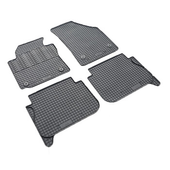 RM.VW.0015/CK . VW CADDY 5ΘΕΣΙΟ 2005+ ΜΑΡΚΕ ΠΑΤΑΚΙΑ ΛΑΣΤΙΧΟ ΣΕ ΜΑΥΡΟ ΧΡΩΜΑ ΜΕ ΚΟΥΜΠΩΜΑΤΑ CIK - 4 ΤΕΜ.