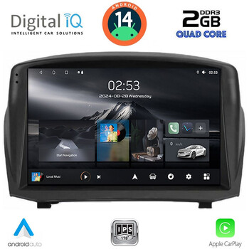 DIGITAL IQ RSB 1154B_CPA (9inc) MULTIMEDIA TABLET for FORD FIESTA mod. 2008-2017