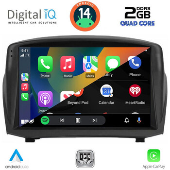 DIGITAL IQ RSB 1154B_CPA (9inc) MULTIMEDIA TABLET for FORD FIESTA mod. 2008-2017