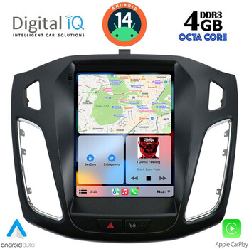 DIQ BXD 5855_CPAA TESLA STYLE  for FORD FOCUS mod. 2011-2017