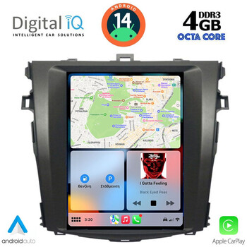 DIQ BXD 5963_CPAA TESLA STYLE for TOYOTA COROLLA 4D mod. 2006-2012