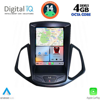 DIQ BXD 5966_CPAA TESLA STYLE for FORD ECOSPORT mod. 2012-2018