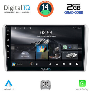 DIGITAL IQ RSB 1481SL_CPA (9inc) MULTIMEDIA TABLET for OPEL ALL mod. 2004-2014 (SILVER)