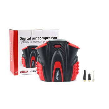 02641/AM . ΚΟΜΠΡΕΣΕΡ ΑΕΡΑ 12V 10bar/150psi ΜΕ 3 ΑΝΤΑΠΤΟΡΕΣ ΚΑΙ ΨΗΦΙΑΚΗ ΕΝΔΕΙΞΗ ACOMP-16 AMIO
