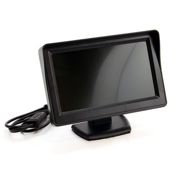 01020/AM . ΟΘΟΝΗ TFT LCD ΑΥΤΟΚΙΝΗΤΟΥ 4,3 INCH - 12V AMiO - 1 ΤΕΜ.