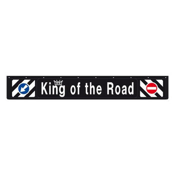 L1426.3 . ΛΑΣΠΩΤΗΡΑΣ ΦΟΡΤΗΓΟΥ 3D KING OF THE ROAD ΜΑΥΡΟΣ 240x35cm ΜΕ ΕΝΔΕΙΞΗ ΠΡΟΣΠΕΡΑΣΗΣ 1ΤΕΜ.