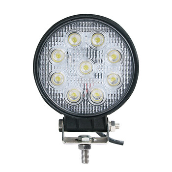 WLO14/MT . ΠΡΟΒΟΛΕΑΣ ΕΡΓΑΣΙΑΣ WORKING LAMPS FLOOD BEAM 10-30V 27W 1700lm OSRAM LED ΣΤΡΟΓΓΥΛΟΣ (137 x 120 x 68 mm)- 1ΤΕΜ Μ-TECH