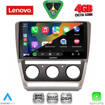 LENOVO SSV 9595_CPA (10inc) MULTIMEDIA TABLET for SKODA OCTAVIA 5 mod. 2005-2012