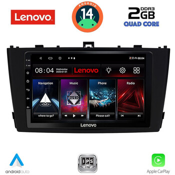 LENOVO LVD 2705BL_CPA (9inc) MULTIMEDIA TABLET for TOYOTA AVENSIS (T27) mod. 2009-2015 (BLACK)