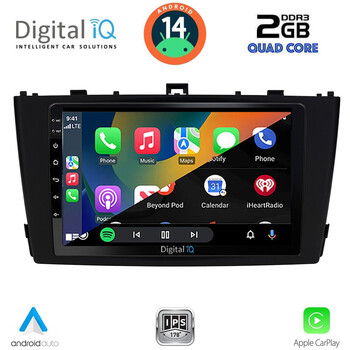 DIGITAL IQ RSB 1705BL_CPA (9inc) MULTIMEDIA TABLET for TOYOTA AVENSIS (T27) mod. 2009-2015 (BLACK)