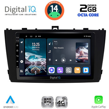DIGITAL IQ RTG 4705BL_CPA (9inc) MULTIMEDIA TABLET for TOYOTA AVENSIS (T27) mod. 2009-2015 (BLACK)