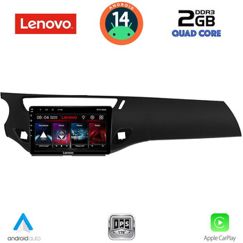 LENOVO LVD 2092BL_CPA (9inc) MULTIMEDIA TABLET for CITROEN C3 - DS3 mod. 2009-2016 (BLACK)