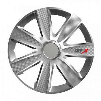 2680/AM . ΤΑΣΙ 16" VERSACO GTX SILVER CARBON - ΣΕΤ 4 ΤΕΜ. ΣΕ ΚΟΥΤΙ