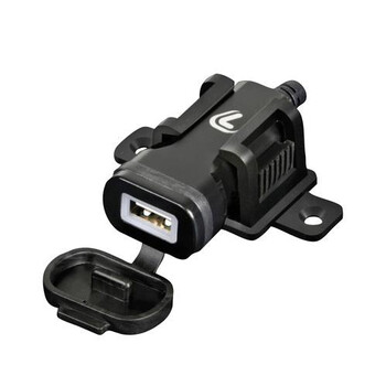 L3883.3/T . ΦΟΡΤΙΣΤΗΣ USB ΜΕ ΦΙΣ ΑΝΑΠΤΗΡΑ ΚΑΙ ΚΑΛΩΔΙΟ 150cm 12/24V 2,4A  ΑΔΙΑΒΡΟΧΟΣ