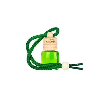 A63119/AM . ΑΡΩΜΑΤΙΚΟ ΥΓΡΟ ΚΡΕΜΑΣΤΟ AROMA WOOD GREEN TEA (6 ml) AMiO - 1 ΤΕΜ.