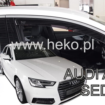 ΑΝΕΜ.10252 . AUDI A4 / B9 4D/5D SEDAN AVANT 2016-2021 / ALLROAD ΖΕΥΓΑΡΙ ΑΝΕΜΟΘΡΑΥΣΤΕΣ ΑΠΟ ΕΥΚΑΜΠΤΟ ΦΙΜΕ ΠΛΑΣΤΙΚΟ HEKO - 2 ΤΕΜ.