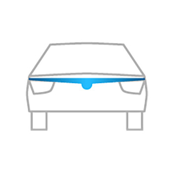 ΑΝΕΜ.F.02120 . VW CADDY 2004-2010 /TOURAN 03-08 ΑΝΕΜΟΘΡΑΥΣΤΗΣ ΚΑΠΩ ΑΥΤΟΚΙΝΗΤΟΥ ΑΠΟ ΕΥΚΑΜΠΤΟ ΦΙΜΕ ΠΛΑΣΤΙΚΟ HEKO - 1 ΤΕΜ.