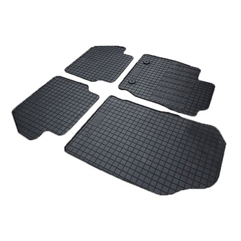 RM.FO.0037/CK . FORD ECOSPORT 2017+ ΜΑΡΚΕ ΠΑΤΑΚΙΑ ΛΑΣΤΙΧΟ ΣΕ ΜΑΥΡΟ ΧΡΩΜΑ ΜΕ ΚΟΥΜΠΩΜΑΤΑ CIK - 4 ΤΕΜ.