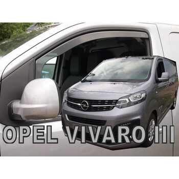 ΑΝΕΜ.12264/VAN . CITROEN JUMPY 3 / SPACETOURER / TOYOTA PROACE 2 / PEUGEOT EXPERT 3 / TRAVELLER 2016+ / OPEL VIVARO 3 2019+ ΖΕΥΓΑΡΙ ΑΝΕΜΟΘΡΑΥΣΤΕΣ VAN ΑΠΟ ΕΥΚΑΜΠΤΟ ΦΙΜΕ ΠΛΑΣΤΙΚΟ HEKO - 2 ΤΕΜ.