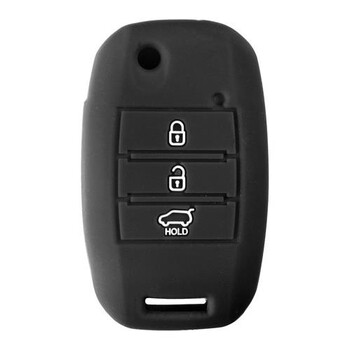 L0155.5 . HYUNDAI/KIA TYPE-1 ΚΑΛΥΜΜΑ ΚΛΕΙΔΙΩΝ ΣΙΛΙΚΟΝΗΣ ΜΑΥΡΟ ΧΡΩΜΑ 1ΤΕΜ.
