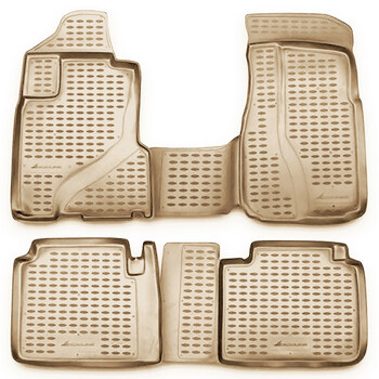 NLC.18.03.212/NV . HONDA CR-V 2002-2006 ΜΑΡΚΕ ΠΑΤΑΚΙΑ ΣΕ ΣΚΑΦΗ TPE ΛΑΣΤΙΧΟ ΣΕ ΜΠΕΖ ΧΡΩΜΑ NOVLINE - 4 ΤΕΜ.