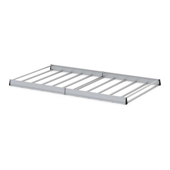 N10127 . ΣΧΑΡΑ ΟΡΟΦΗΣ KARGO RACK 340x145cm ΣΙΔΕΡΕΝΙΑ ΜΕ ΠΛΑΙΝΑ ΠΡΟΦΙΛ ΑΛΟΥΜΙΝΙΟΥ