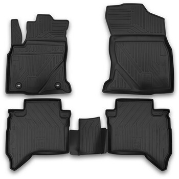 CARTYT00021/NV . TOYOTA HILUX 4D 08/2015+ ΜΑΡΚΕ ΠΑΤΑΚΙΑ ΣΕ ΣΚΑΦΗ TPE ΛΑΣΤΙΧΟ ΣΕ ΜΑΥΡΟ ΧΡΩΜΑ NOVLINE - 4 ΤΕΜ.