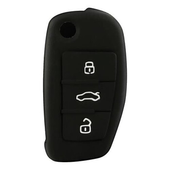 L0155.8 . AUDI TYPE-1 ΚΑΛΥΜΜΑ ΚΛΕΙΔΙΩΝ ΣΙΛΙΚΟΝΗΣ ΜΑΥΡΟ ΧΡΩΜΑ 1ΤΕΜ.