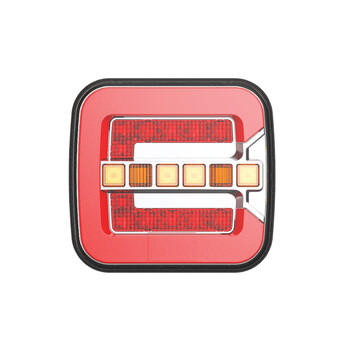 02373/AM . ΦΑΝΑΡΙ ΤΡΕΙΛΕΡ ΠΙΣΙΝΟ RCL-08-LR 10-30V LED 108x102x38mm ΜΕ ΚΑΛΩΔΙΟ 1ΤΕΜ