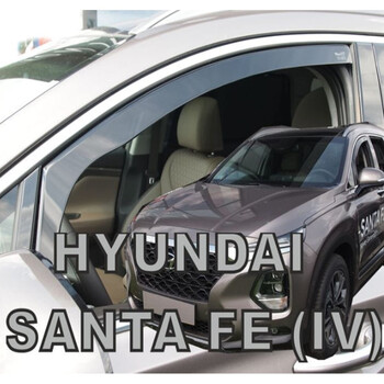 ΑΝΕΜ.17294 . HYUNDAI SANTA FE IV 5D 2018+ ΖΕΥΓΑΡΙ ΑΝΕΜΟΘΡΑΥΣΤΕΣ ΑΠΟ ΕΥΚΑΜΠΤΟ ΦΙΜΕ ΠΛΑΣΤΙΚΟ HEKO - 2 ΤΕΜ.