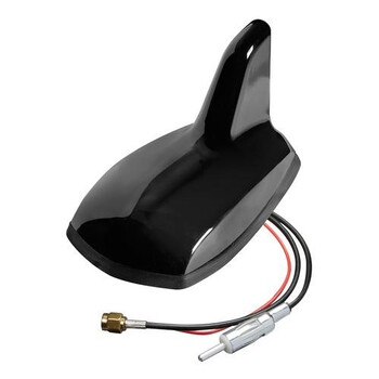 L4063.4 . ΚΕΡΑΙΑ ΚΑΡΧΑΡΙΑΣ AERO-FIN 7 12V ΜΑΥΡΗ AM/FM/GPS ΜΕ ΕΝΙΣΧΥΤΗ ΣΗΜΑΤΟΣ 68x116x66mm
